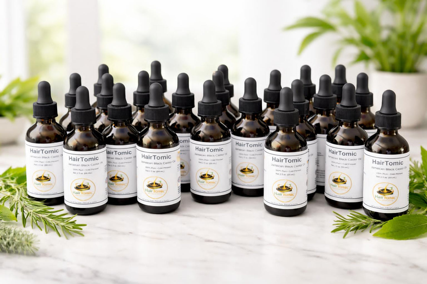 HairTomic Black Castor Oil